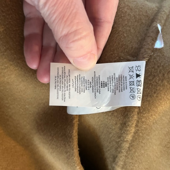 Michael Kors Camel Wool Coat - Picture 7 of 7